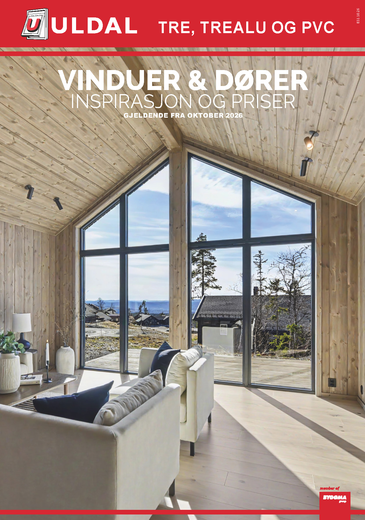 Prisliste vinduer og dører i tre og PVC