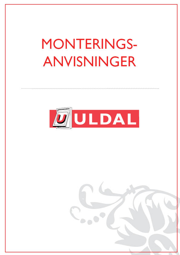 Montering av PVC vindu og dør